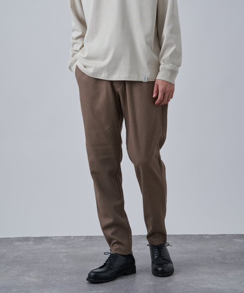 B.C STOCK（ベーセーストック）の「《追加3》ウーリック テイクイットイージーパンツ（スラックス・メンズ・チャコールグレー/ベージュ/ネイビー/ブラック・MEDIUM/SMALL/LARGE）」の3枚目の写真