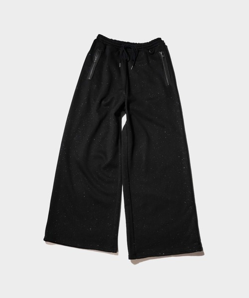 CAMPHOR WOOD（カンファーウッド）の「WIDE BAGGY GRIDDER SWEAT PANTS / ワイドバギーグリッダースウェットパンツ（スウェットパンツ・メンズ・グレー/ブラック・SMALL/MEDIUM/LARGE）」の3枚目の写真