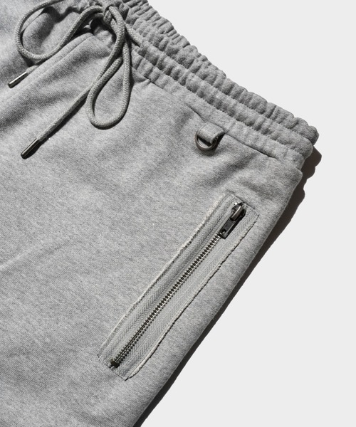 CAMPHOR WOOD（カンファーウッド）の「WIDE BAGGY GRIDDER SWEAT PANTS / ワイドバギーグリッダースウェットパンツ（スウェットパンツ・メンズ・グレー/ブラック・SMALL/MEDIUM/LARGE）」の19枚目の写真