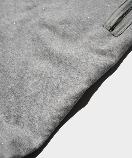 CAMPHOR WOOD（カンファーウッド）の「WIDE BAGGY GRIDDER SWEAT PANTS / ワイドバギーグリッダースウェットパンツ（スウェットパンツ・メンズ・グレー/ブラック・SMALL/MEDIUM/LARGE）」の21枚目の写真