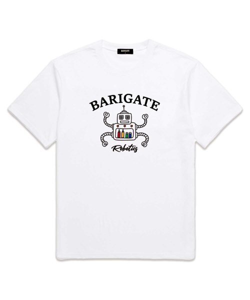 BARIGATE(バリゲート)の「ROBOT 半袖Tシャツ (BS008) ホワイト(Tシャツ/カットソー・レディース・その他・SMALL/MEDIUM/LARGE/X-LARGE/XX-LARGE)」の1枚目の写真
