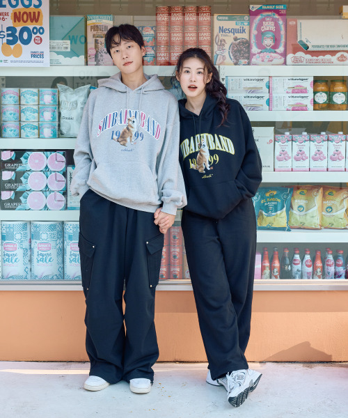 WILDROCK(ワイルドロック)の「シバイヌバンドフード_ダークグレー(パーカー・メンズ・その他・FREE/LARGE/MEDIUM/SMALL)」の4枚目の写真