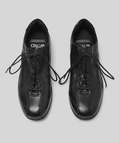 WETHEROAD(ウィーザロード)の「WTRD3115 Lage Holes Leather Racing Sneakers Washing Black(スニーカー・メンズ・その他・25cm/26cm/27cm/28cm/29cm)」の5枚目の写真