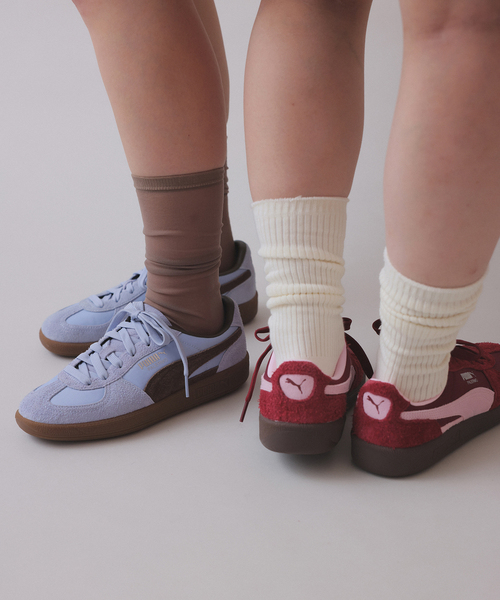 SLOBE IENA(スローブイエナ)の「《2点セット》ソックス×バンダナ HappySet(ソックス/靴下・レディース・チャコールグレー/レッド/ホワイト・FREE)」の19枚目の写真