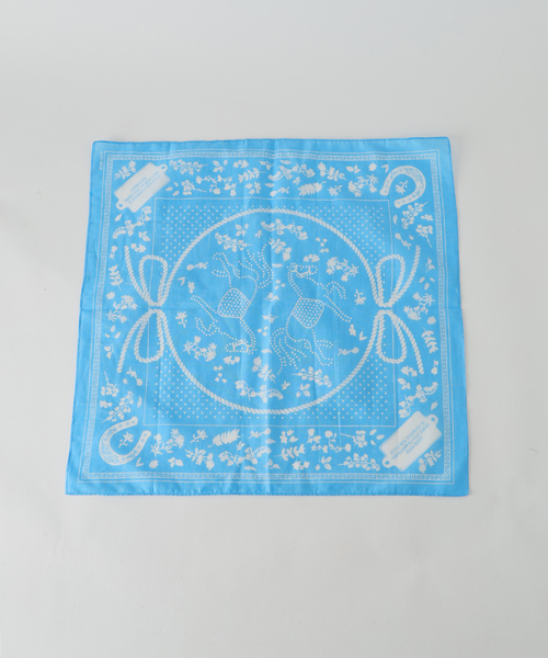 SLOBE IENA(スローブイエナ)の「《2点セット》ソックス×バンダナ HappySet(ソックス/靴下・レディース・チャコールグレー/レッド/ホワイト・FREE)」の9枚目の写真