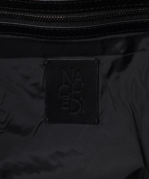 NAGHEDI(ナゲディ)の「NAGHEDI Jetsetter Small Tote ナケディ メッシュ ジェットセッター スモール トートバッグ(トートバッグ・レディース・ベージュ/クリーム/ブラック・FREE)」の12枚目の写真
