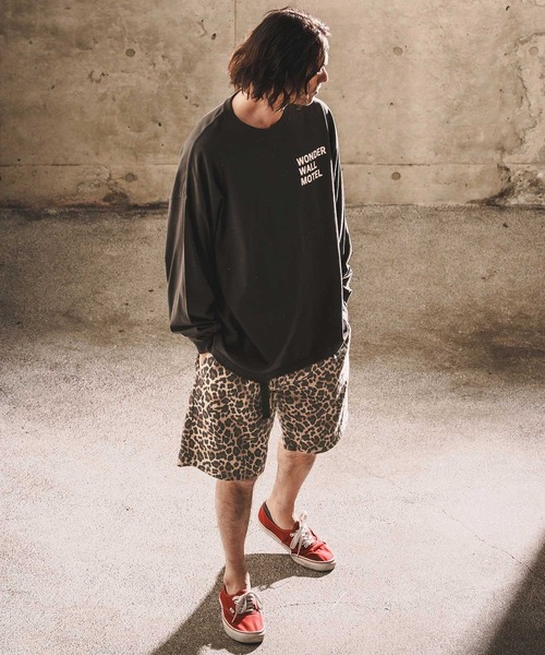WONDER WALL MOTEL(ワンダーウォールモーテル)の「mp14450-REOPARD SHORTS ショートパンツ(26SSPT007)(その他パンツ・メンズ・レオパード・XL/L/M/S)」の13枚目の写真