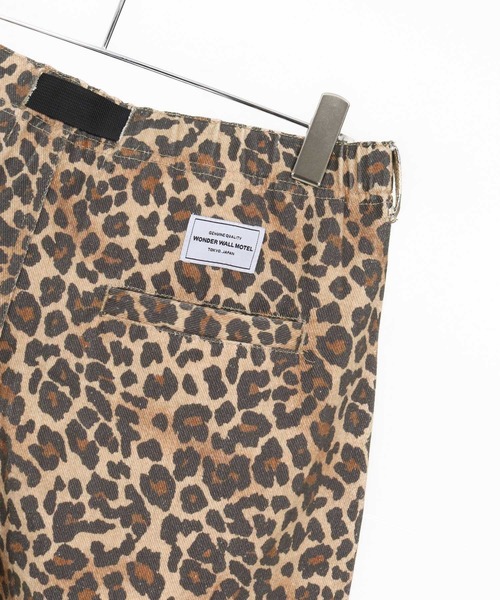 WONDER WALL MOTEL(ワンダーウォールモーテル)の「mp14450-REOPARD SHORTS ショートパンツ(26SSPT007)(その他パンツ・メンズ・レオパード・XL/L/M/S)」の4枚目の写真