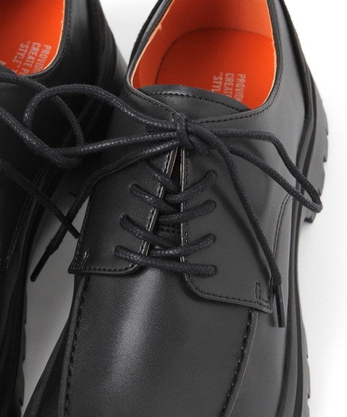 niko and...（ニコアンド）の「ボリュームソールＵチップシューズ（ドレスシューズ・メンズ・ブラック・MEDIUM/LARGE）」の12枚目の写真