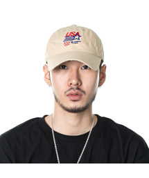 NAVYTEAM（ネイビーチーム）の「NTV BC-USA OLYMPIC TEAM CAP-LIGHT BEIGE（キャップ）」