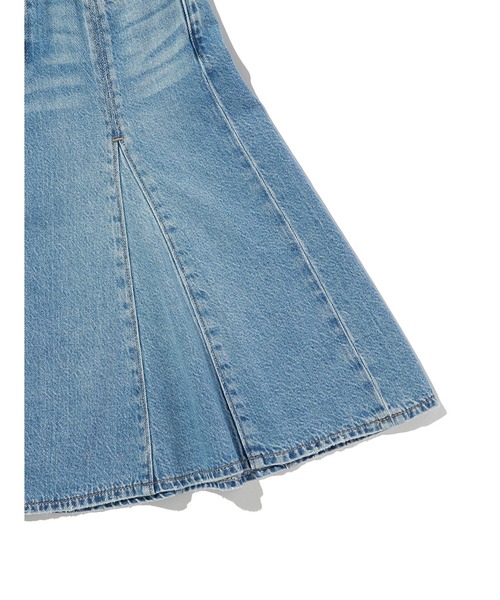 Levi's(リーバイス)の「Levi's/リーバイス テンセル ゴデットフレアスカート(デニムスカート・レディース・インディゴブルー・23inch/28inch/27inch/26inch/25inch/24inch)」の12枚目の写真