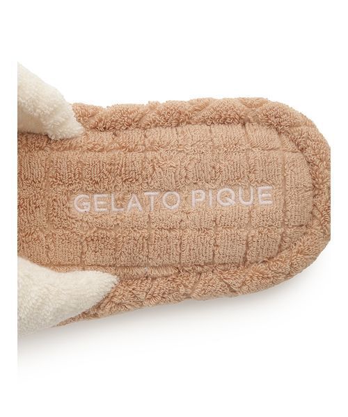 gelato pique（ジェラートピケ）の「アイスバスルームシューズ（ルームシューズ/スリッパ・レディース・クリーム・F）」の5枚目の写真