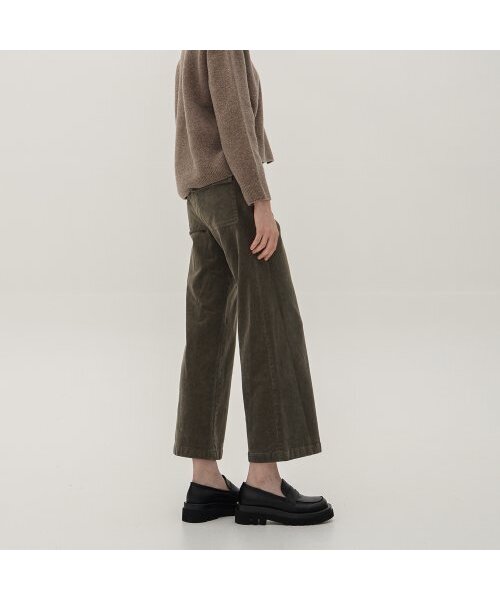 ACUD(アクド)の「Corduroy Straight Pants_D.Green(その他パンツ・レディース・その他・M/S)」の1枚目の写真