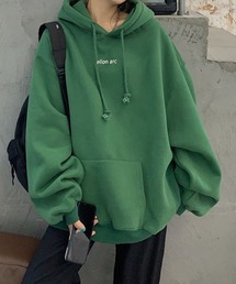 ビッグシルエットロゴパーカー