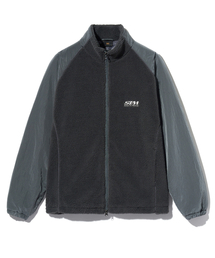 STM FLEECE RIPSTOP JACKET - CHARCOAL