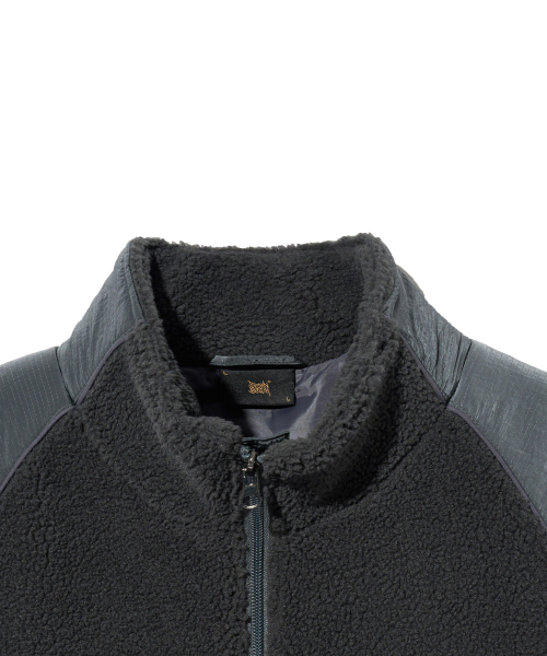 BROWNBREATH（ブラウンブレス）の「STM FLEECE RIPSTOP JACKET - CHARCOAL（その他アウター・レディース・その他・M/L/XL/S）」の3枚目の写真