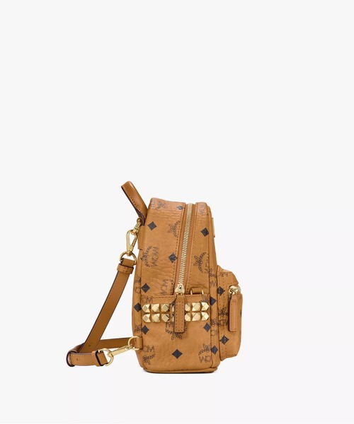 MCM（エムシーエム）の「MCM/エムシーエム/Stark Bebe Boo SideStuds Backpack（バックパック/リュック・レディース・キャメル・F）」の2枚目の写真