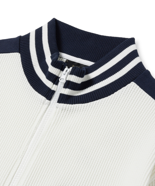 BROWNBREATH（ブラウンブレス）の「B SQUAD TRACK JACKET - OFF WHITE（ナイロンジャケット・レディース・その他・S/M/XL）」の3枚目の写真