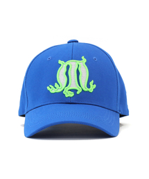 Monkey Flower（モンキーフラワー）の「共用 M エンブレムボールキャップ/MS0ACPO3U BLUE（キャップ）」