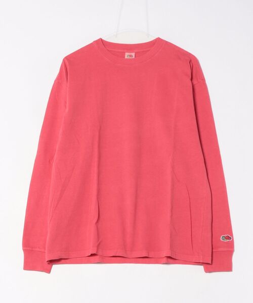 ARCHIVER(アーカイバ)の「【ST】【FRUIT OF THE LOOM】製品染めL/S Tシャツ(Tシャツ/カットソー・レディース・パープル/グリーン/レッド/ミント/イエロー・X-LARGE/LARGE/MEDIUM/SMALL)」の5枚目の写真