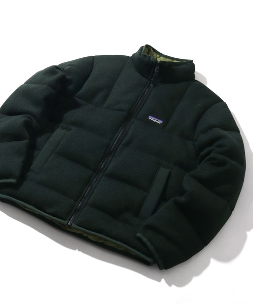 patagonia(パタゴニア)の「【Patagonia/パタゴニア】Reversible Down Better Sweater/ベター セーター リバーシブル ダウン(ダウンジャケット/コート・メンズ・ブラック/グリーン・M/L)」の2枚目の写真