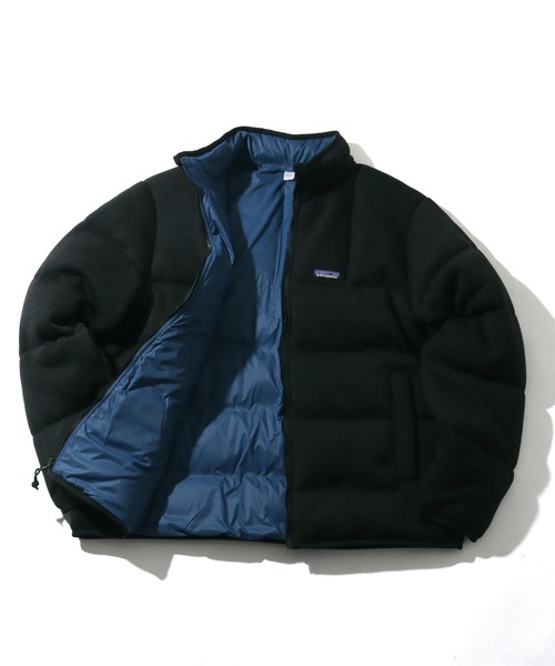patagonia(パタゴニア)の「【Patagonia/パタゴニア】Reversible Down Better Sweater/ベター セーター リバーシブル ダウン(ダウンジャケット/コート・メンズ・ブラック/グリーン・M/L)」の1枚目の写真