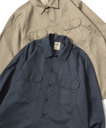 Dickies(�f�B�b�L�[�Y)��Dickies/�f�B�b�L�[�Y 574 LS Work Shirt/�I�[�o�[�T�C�Y TC�c�C�� ���n ���[�N�V���c/�����V���c/���f�B�[�X �����Y(�V���c/�u���E�X)