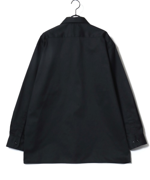 Dickies(ディッキーズ)の「Dickies/ディッキーズ 574 LS Work Shirt/オーバーサイズ TCツイル 無地 ワークシャツ/長袖シャツ/レディース メンズ(シャツ/ブラウス・メンズ・チャコールグレー/ブラック/ネイビー/ベージュ・L/M/XL)」の10枚目の写真