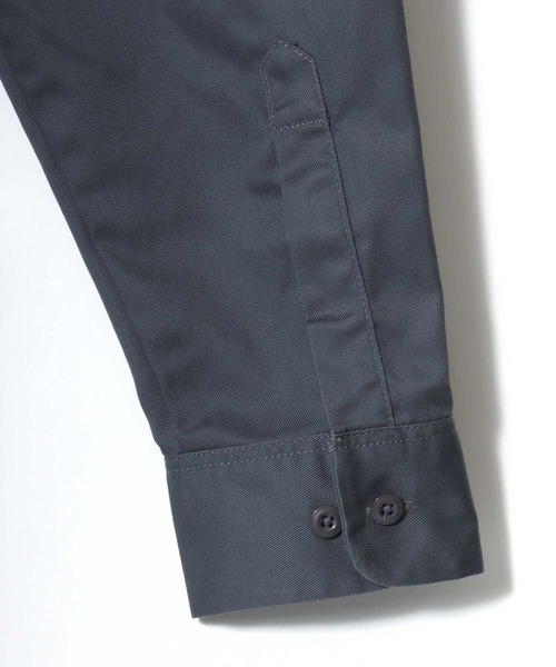 Dickies(ディッキーズ)の「Dickies/ディッキーズ 574 LS Work Shirt/オーバーサイズ TCツイル 無地 ワークシャツ/長袖シャツ/レディース メンズ(シャツ/ブラウス・メンズ・チャコールグレー/ブラック/ネイビー/ベージュ・L/M/XL)」の22枚目の写真