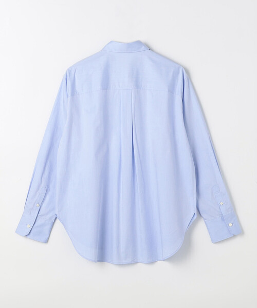 COMME CA（コムサ）の「コットンブロード／アイランドコットン ベーシックシャツ（シャツ/ブラウス・レディース・サックスブルー/ホワイト・11号/9号）」の20枚目の写真
