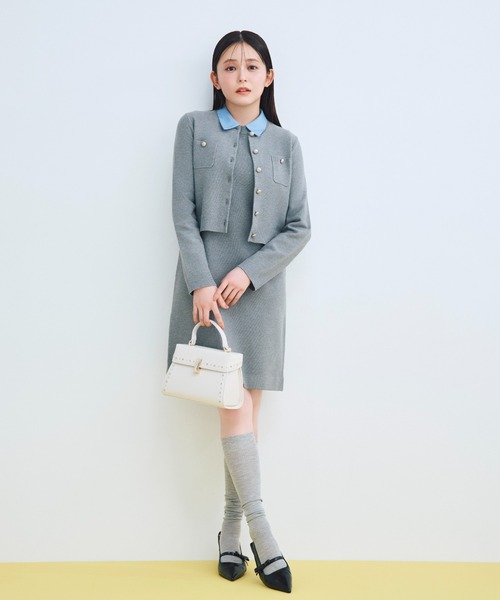 CELFORD（セルフォード）の「【セットアイテム】襟付きニット