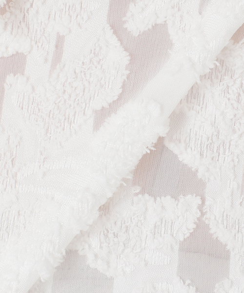 Spick & Span(スピックアンドスパン)の「《追加》シアージャガードシャツ(シャツ/ブラウス・レディース・ブラック/アイボリー・FREE)」の9枚目の写真