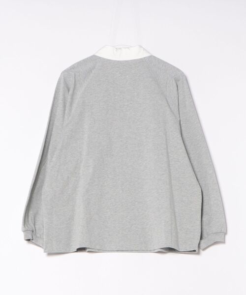 Scrap Book（スクラップブック）の「【MIDVEIN】Rugger long T（Tシャツ/カットソー・レディース・イエロー/グレー・2）」の3枚目の写真