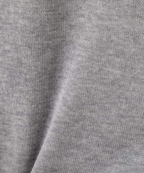 human woman（ヒューマンウーマン）の「◆コットン混ハイゲージＶネックカーディガン（カーディガン/ボレロ・レディース・グリーン/グレー/ネイビー・MEDIUM）」の8枚目の写真