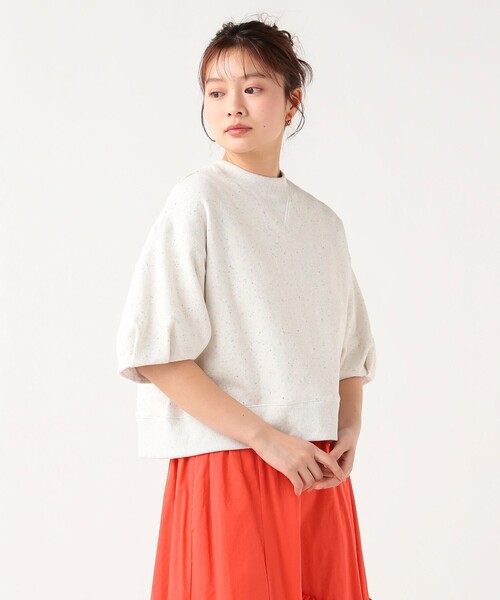 BEAMS HEART(ビームスハート)の「ラメ裏毛 袖バルーン プルオーバー(スウェット・レディース・ホワイト系その他5/ブラック/グレー・FREE)」の12枚目の写真