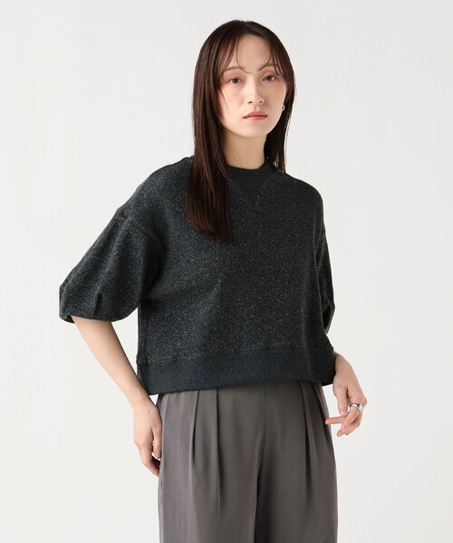 BEAMS HEART(ビームスハート)の「ラメ裏毛 袖バルーン プルオーバー(スウェット・レディース・ホワイト系その他5/ブラック/グレー・FREE)」の17枚目の写真