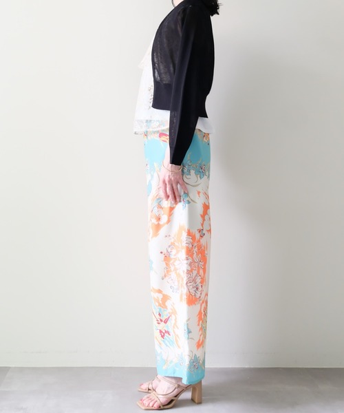 DOLLUPOOPS(ドールアップウップス)の「Yacht Panel Print Easy Pants(ヨットパネルプリントイージーパンツ)(その他パンツ・レディース・ターコイズブルー/オレンジ・FREE)」の16枚目の写真