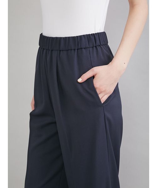 Mila Owen（ミラオーウェン）の「ペプラムブラウス×ワンタックパンツ　ＳＥＴＵＰ（ワンピース・レディース・ネイビー/ライトブルー/アイボリー・1/0）」の20枚目の写真