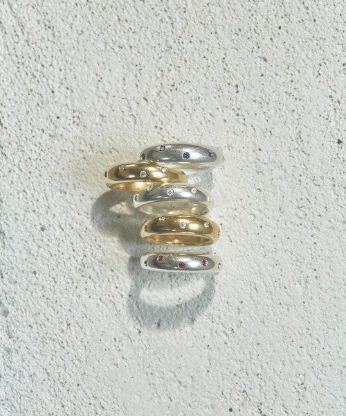 TEN.(テン)の「【新作】SILVER925 ポルカリング (シンセティックサファイア)(リング・レディース・シルバー・#9/#11/#13/#15/#7)」の8枚目の写真