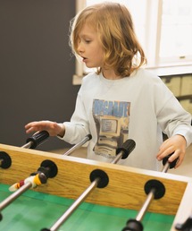 GLOBAL WORK | ヘビロッTEEプリント長袖/637852(Tシャツ/カットソー)