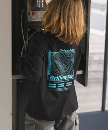 GLOBAL WORK | ヘビロッTEEプリント長袖/637852(Tシャツ/カットソー)