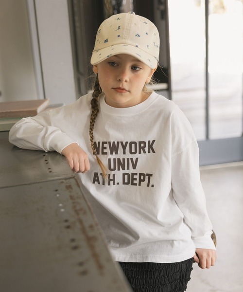 GLOBAL WORK（グローバルワーク）の「ヘビロッTEEプリント長袖/637852（Tシャツ/カットソー・キッズ・ホワイト系その他/ライトグレー/ホワイト/ブラック/ネイビー・150cm/130cm/140cm/160cm）」の10枚目の写真