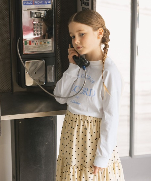 GLOBAL WORK（グローバルワーク）の「ヘビロッTEEプリント長袖/637852（Tシャツ/カットソー・キッズ・ホワイト系その他/ライトグレー/ホワイト/ブラック/ネイビー・150cm/130cm/140cm/160cm）」の15枚目の写真