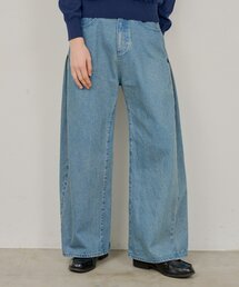 WHIMSIC（ウィムジック）の「【WHIMSIC/2サイズ展開/SETUP対応】サイドタックデニムパンツ（デニムパンツ）」