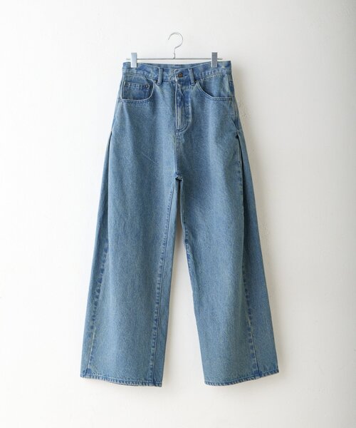 WHIMSIC(ウィムジック)の「【WHIMSIC/2サイズ展開/SETUP対応】サイドタックデニムパンツ(デニムパンツ・メンズ・インディゴブルー/ブルー/ブラック・1/2)」の18枚目の写真