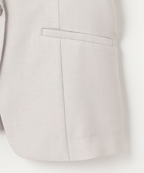 J.PRESS Ladies(J.プレス レディス)の「【定番人気・セットアップ対応】OXIJEWEL ストレッチ テーラード ジャケット(テーラードジャケット・レディース・ライトグレー系/ネイビー系/シルバー系・XS)」の15枚目の写真