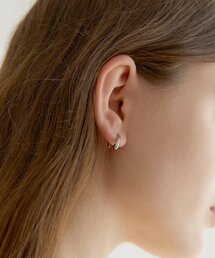 simple water drop earrings (E011_silver)