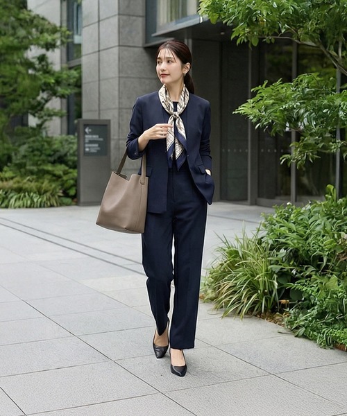 STYLE DELI（スタイルデリ）の「【DELI by】ミニマルバケットリアルレザーバッグ（ラージ）（トートバッグ・レディース・ブラウン/ブラック/キャメル・FREE）」の20枚目の写真