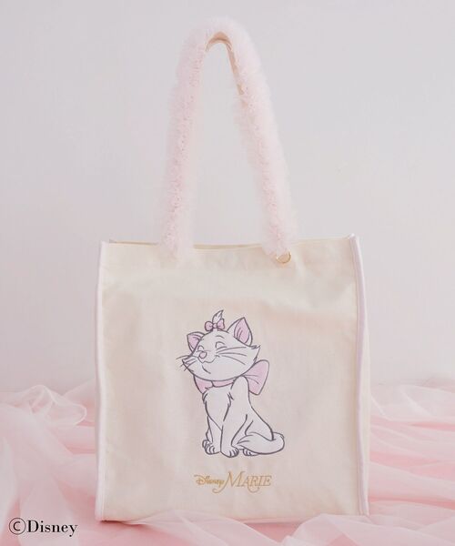 Disney Marie/フリルハンドルトートバッグ（トートバッグ）｜Disney