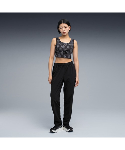 PUMA（プーマ）の「PUMA プーマ ウィメンズ ヨガ AOP ブラトップ  ミディアムサポート BRA AOP（その他アンダーウェア/インナー・レディース・ブラック/ピンク系その他5・MEDIUM/SMALL/X-LARGE/LARGE）」の3枚目の写真